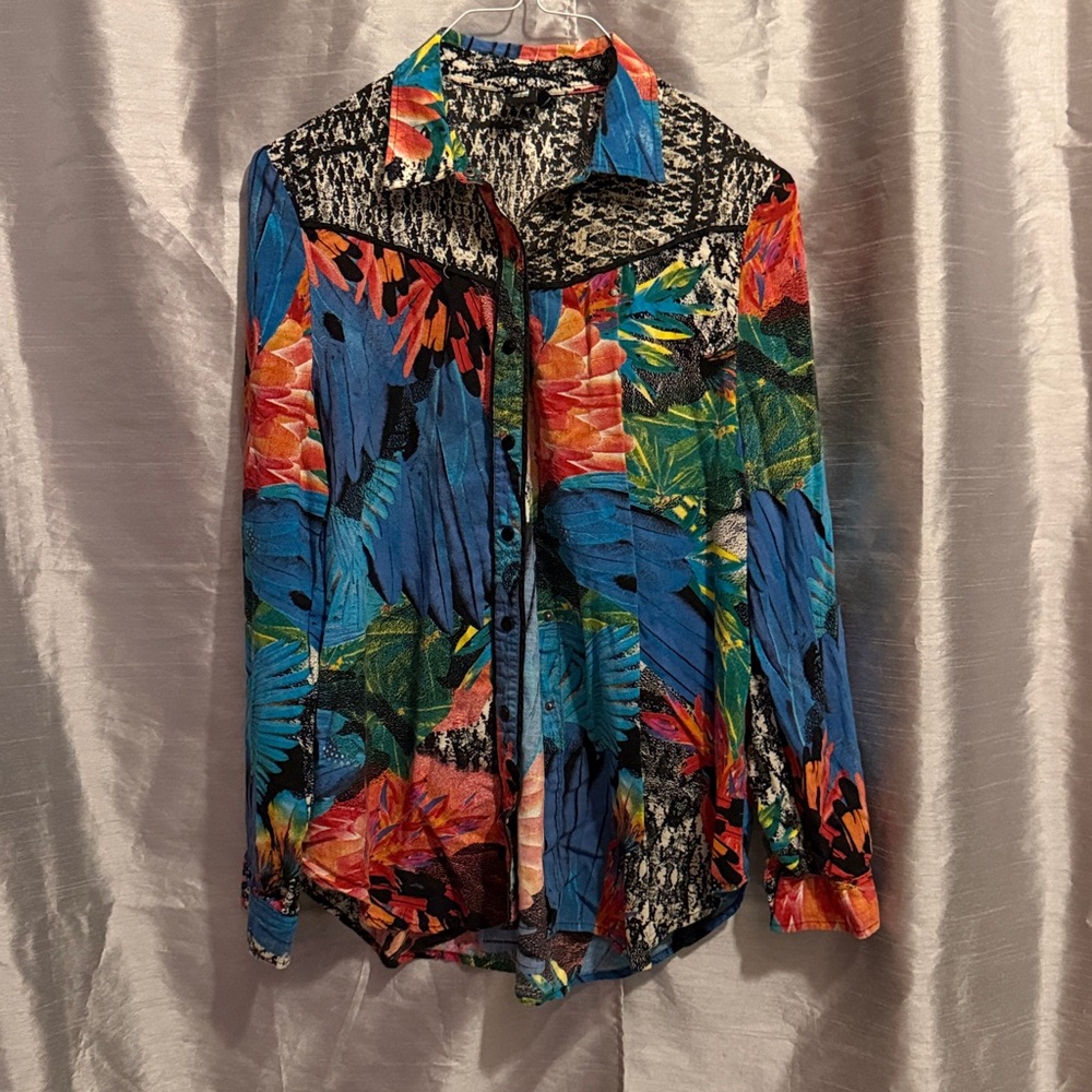 Retro Longsleeve Button Up